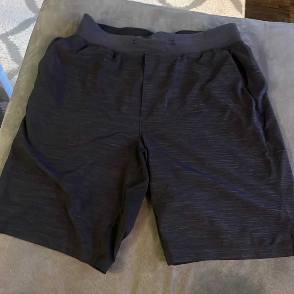 Black Heather T.H.E. lululemon athletic shorts